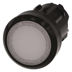 Siemens Leuchtdrucktaster 3SU1001-0AB60-0AA0 flach rund weiß 22,3mm Kunststof... SIEMENS-3SU10010AB600AA0 4011209955738 (Abb. 1)