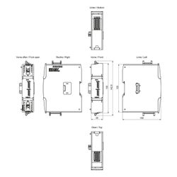 Siemens SIMATIC S7-1200 SM 1223 Signalmodul 8x DI 24VDC 8x DO Relais 30x125x1... SIEMENS-6ES72235PH500XB0 4047623417354 (Abb. 1)