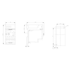 Siemens Überlastrelais 3RU2116-1DB1 2,2-3,2A CLASS 10 mit Hand-Automatik-Reset Sch... SIEMENS-3RU21161DB1 4011209781832 (Abb. 1)