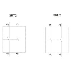 Siemens Hilfsschalterblock 3RH29112HA20 2 Schließer Federzuganschluss für S00/S0... SIEMENS-3RH29112HA20 4011209829541 (Abb. 1)