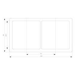 Siemens DELTA style Rahmen 2-fach Titanweiß 153x82mm 5TG1322... SIEMENS-5TG1322 4001869220369 (Abb. 1)
