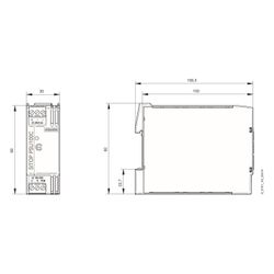 Siemens SITOP PSU100C geregelte Stromversorgung 24V 1,3A 30W 120-230VAC 6EP13315B... SIEMENS-6EP13315BA10 4025515152606 (Abb. 1)