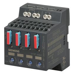 Siemens SITOP SELECT Diagnosemodul 4-fach 24V DC 10A Schraubanschluss 72x90x90mm ... SIEMENS-6EP19612BA00 4025515150640 (Abb. 1)
