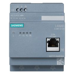 Siemens LOGO! CSM 12/24 Compact Switch Modul 4x RJ45 12/24V IP20 90x71,5x58,2... SIEMENS-6GK71771MA200AA0 4047622174074 (Abb. 1)
