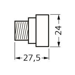 Siemens NEOZED-Schraubkappe D01 16A aus Kunststoff mit Prüfloch 5SH4116... SIEMENS-5SH4116 4001869024325 (Abb. 1)
