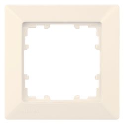 Siemens DELTA line Rahmen 1fach 80x80mm Elektroweiß 5TG25810... SIEMENS-5TG25810 4001869308708 (Abb. 1)