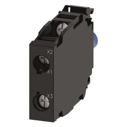 Siemens LED-Modul mit integrierter LED mehrfarbig AC/DC 24V Schraubanschluss ... SIEMENS-3SU14011BB241AA0 4047621068527 (Abb. 1)