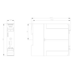 Siemens SIRIUS Sicherheitsschaltgerät 3SK11211CB41 Advanced 0,05-3s 22,5x100x121,... SIEMENS-3SK11211CB41 4011209913592 (Abb. 1)