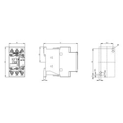 Siemens SIRIUS Leistungsschütz 3RT2027-1AL20 15kW 32A 230V AC 1S+1Ö Schraubanschl... SIEMENS-3RT20271AL20 4011209833364 (Abb. 1)