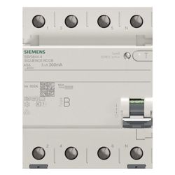 Siemens FI-Schutzschalter 5SV3644-4 Sentron Typ B 40A 300mA 4-polig 4TE 400V... SIEMENS-5SV36444 4001869549071 (Abb. 1)