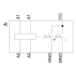 Siemens SIRIUS 3RP25 Zeitrelais Stern-Dreieck 1-20s 12-240V AC/DC Schraubanschlus... SIEMENS-3RP25741NW30 4011209943858 (Abb. 1)