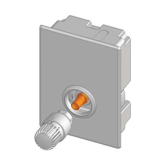 Simplex Ventileinsatz für Regelbox 8mm Messing Rücklauftemperaturgeführt