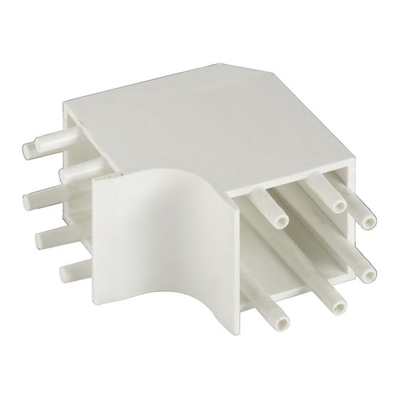Simplex Innenecke K für Kabelkanal Kunststoff weiß