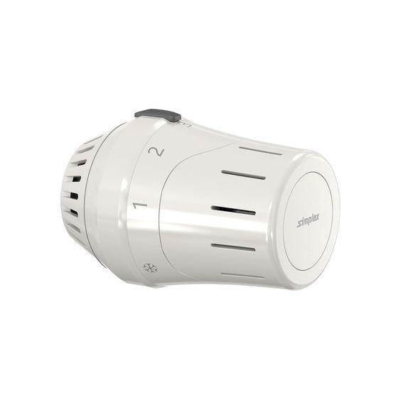 Simplex Exklusiv-Thermostatkopf TC-E1 weiß M30 x 1,5 mit Nullstellung