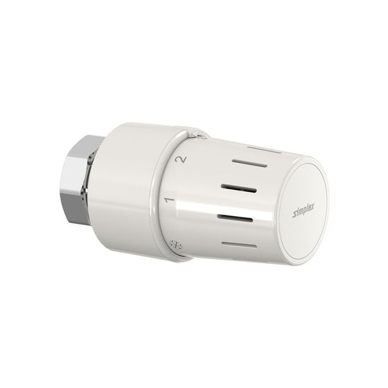 Simplex Standard-Thermostatkopf TC-S3 weiß M30 x 1,5 mit Nullstellung