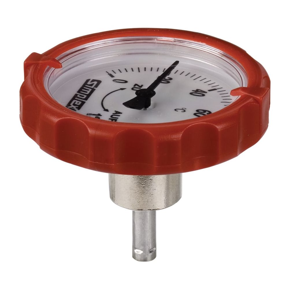 Simplex Thermometergriff DN20-50 Kunststoff rot... SIMPLEX-F10198 4013852202467 (Abb. 1)