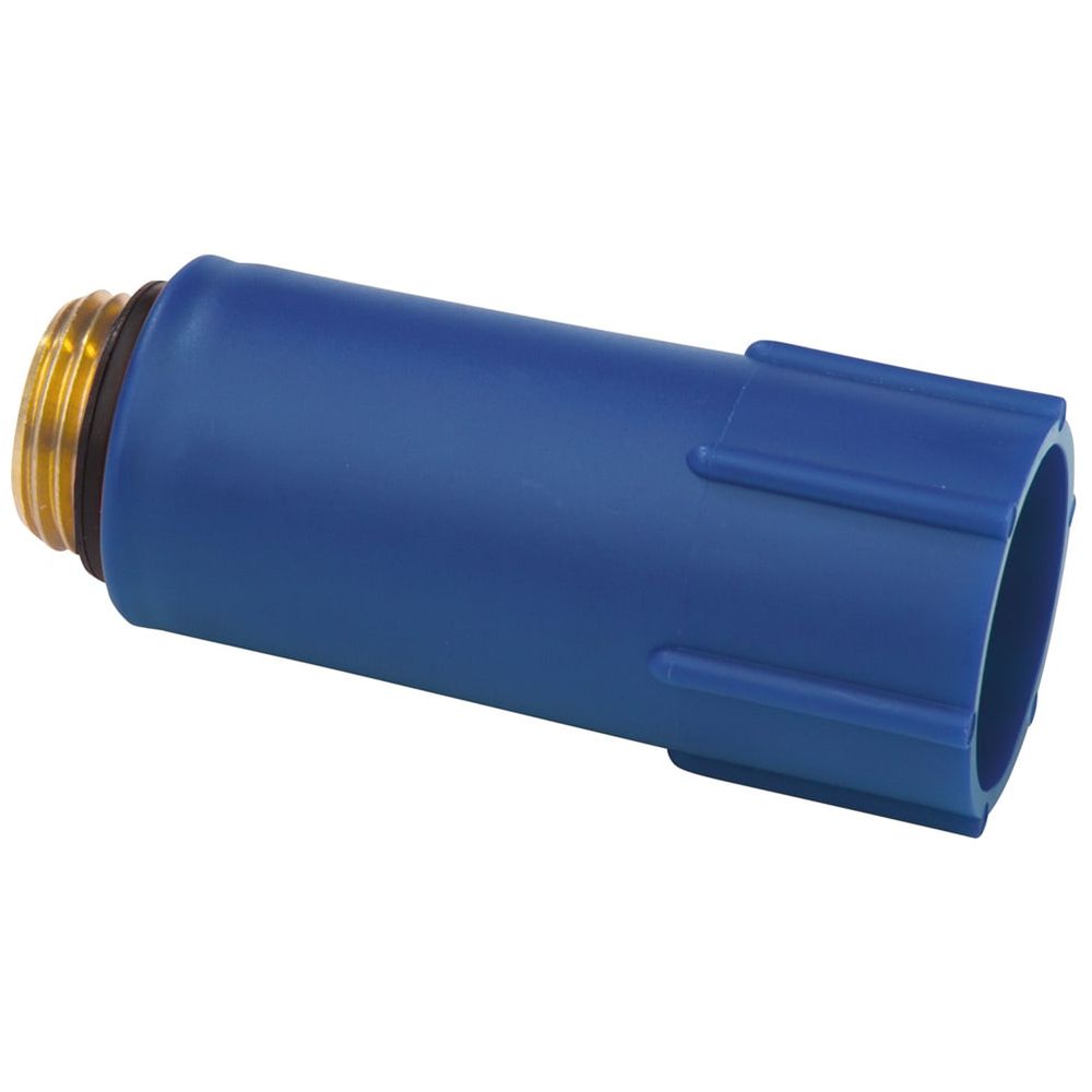 Simplex Baustopfen mit Messing-Gewinde, blau G1/2a Kunststoff, Messing... SIMPLEX-F22309 4013852215962 (Abb. 1)