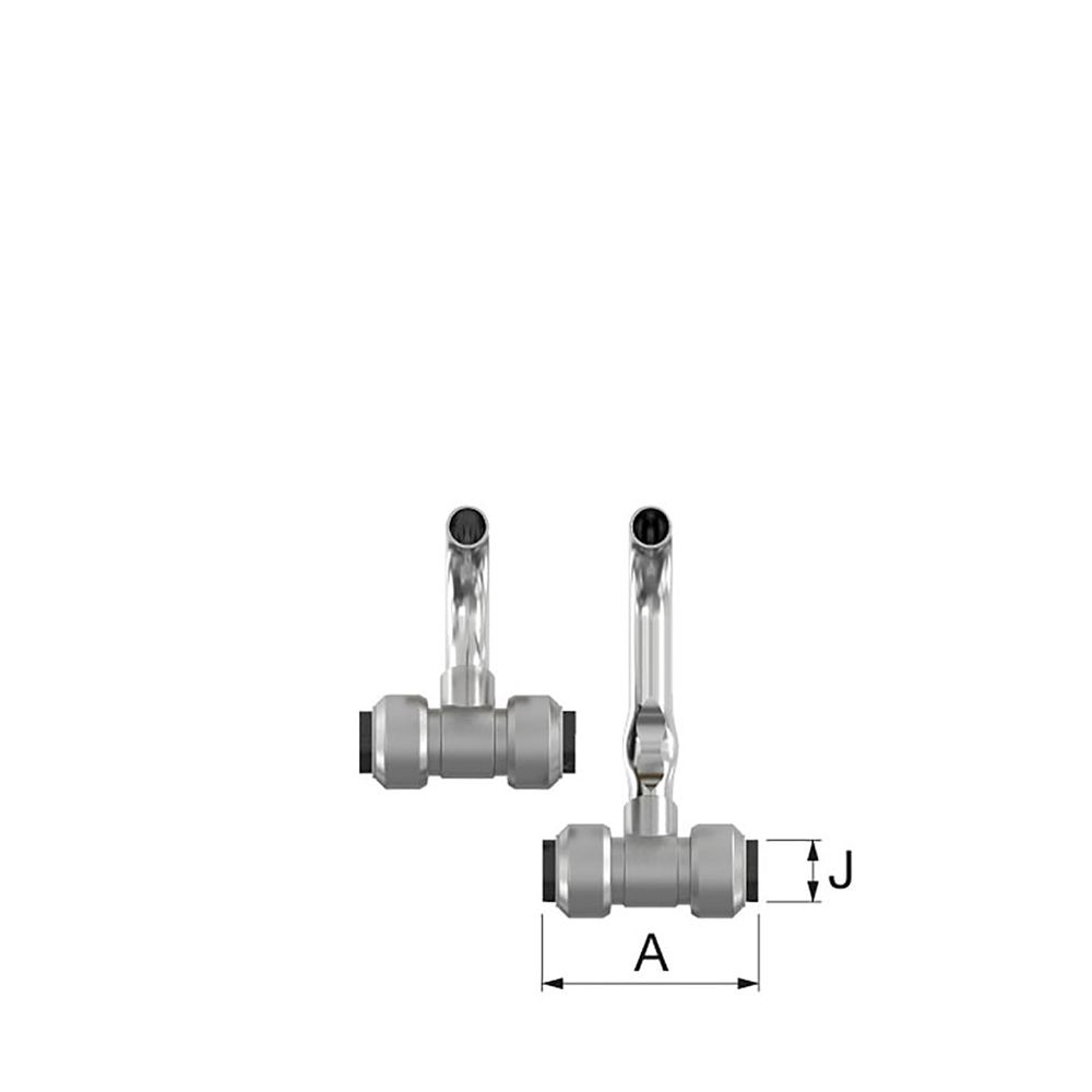 Simplex Sockelleistenanschluss TECTITE Rohrende 12mm x Steck 15 Messing vernickelt... SIMPLEX-F13459 4013852250468 (Abb. 2)