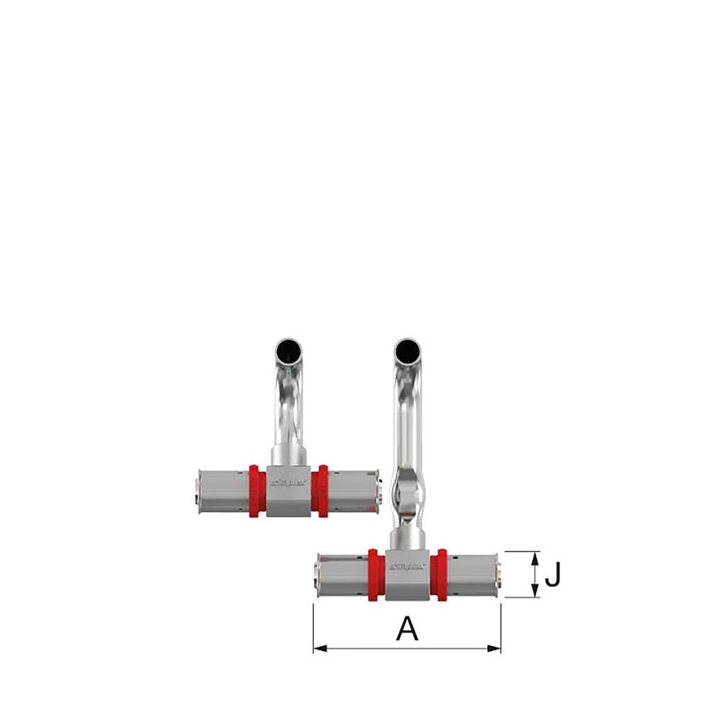 Simplex Sockelleistenanschluss U/F/H/TH-Kontur Rohrende 12mm x Press 16x2mm Messing ver... SIMPLEX-F13484 4013852264243 (Abb. 2)