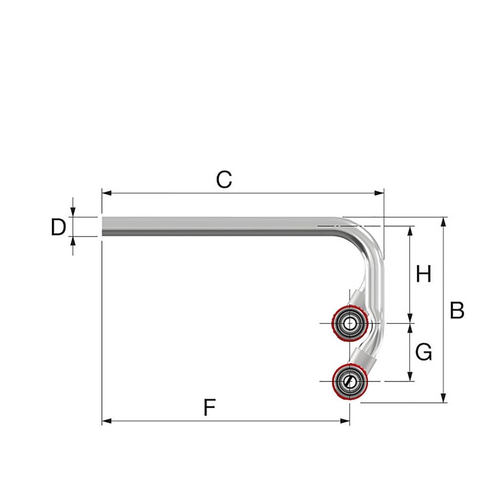 Simplex Sockelleistenanschluss U/F/H/TH-Kontur Rohrende 12mm x Press 20x2mm Messing ver... SIMPLEX-F13483 4013852264236 (Abb. 3)