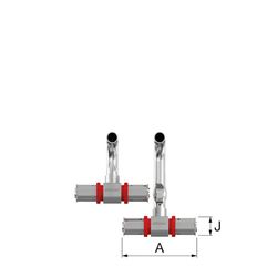 Simplex Sockelleistenanschluss U/F/H/TH-Kontur Rohrende 12mm x Press 20x2mm Messing ver... SIMPLEX-F13483 4013852264236 (Abb. 1)