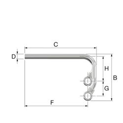 Simplex Sockelleistenanschluss PRESS Rohrende 12mm x Press 15 M+V-Kontur Messing... SIMPLEX-F13471 4013852257085 (Abb. 1)