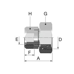 Simplex Anschluss-Set G5 2 St. Rp 1/2" x G3/4i Eurokonus Messing vernickelt... SIMPLEX-F10370 4013852204027 (Abb. 1)