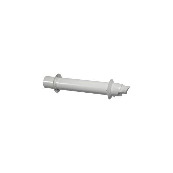 Skoberne Mauerdurchführung konzentrisch D80/125, Weiß pulverbeschichtet, 621025