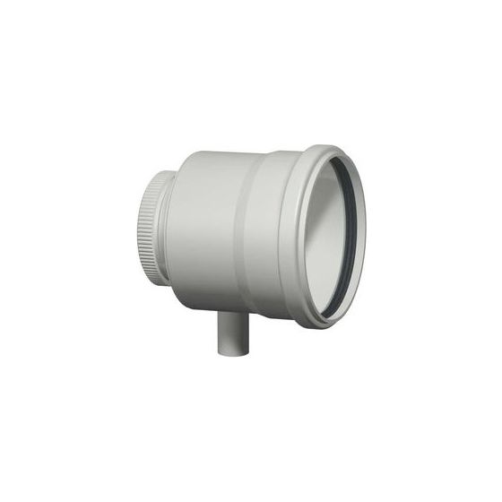 Skoberne Abschlussdeckel Kaskadensammler, D110mm, D32mm, 630019