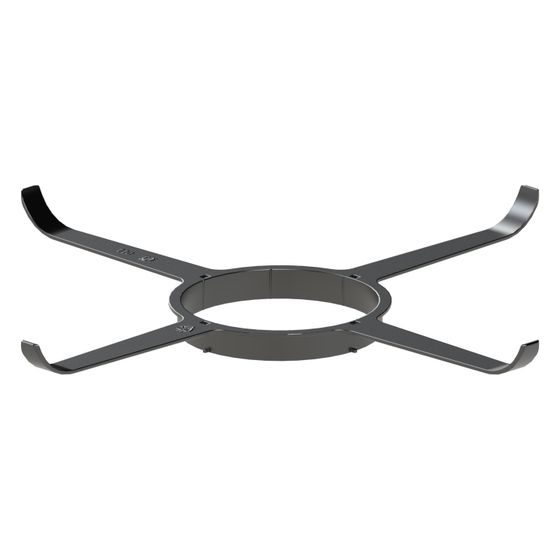 Skoberne Abstandhalter D100, PP, Schwarz, 632000