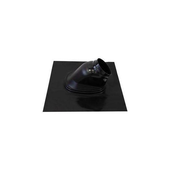 Skoberne Schrägdachpfanne D125, 35-55 Grad, 500x500mm, Schwarz, 710097