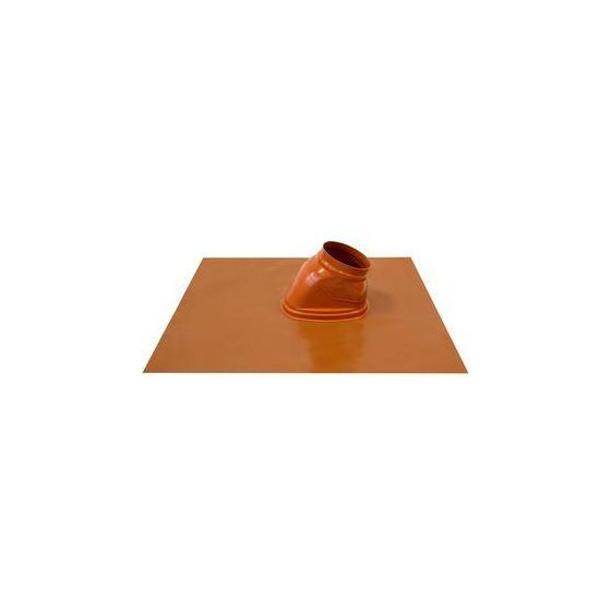 Skoberne Schrägdachpfanne D125, 25-45 Grad, 600x700mm, Rot, 710098
