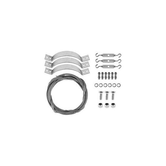 Skoberne Abspannschelle, D125, verzinkt, 710160