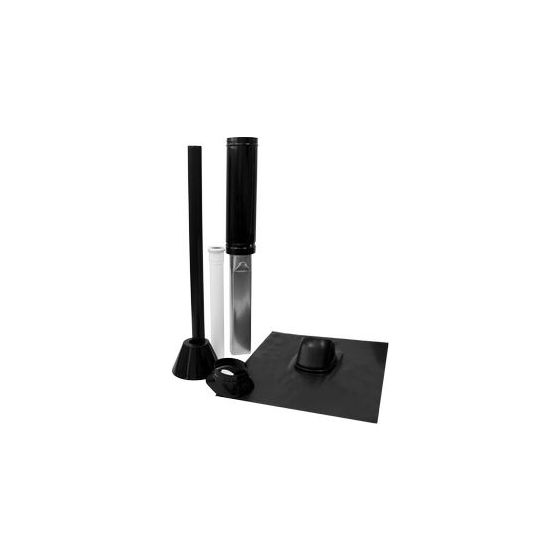 Skoberne Mündungspaket Skobifix30nano, 1,0m 25-45 Grad, Schwarz, 731008
