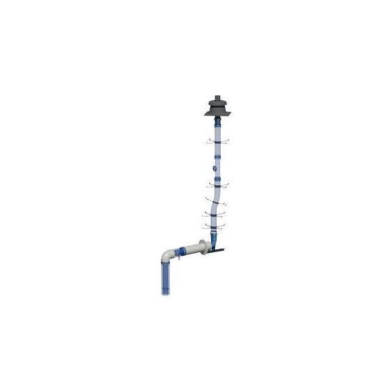 Skoberne Schachtelement Porifix 210x210x1.000mm, mit AGL80, 751001