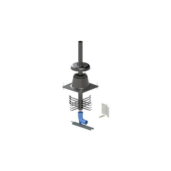 Skoberne Schacht-Grundpaket CB, D 60mm, Kunststoff, Schwarz, 760000
