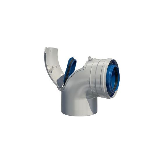 Skoberne Revisionsbogen CB 87 Grad, D80/125, Weiß pulverbeschichtet, 761141