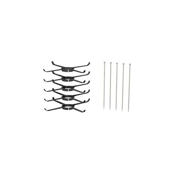 Skoberne CB-Abstandhalter flex, D110/113, PP, Schwarz, 762156