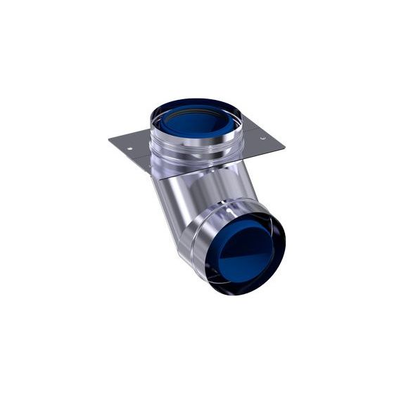 Skoberne Abgas-Bogen CB, 87 Grad, D 110/160mm, 762205