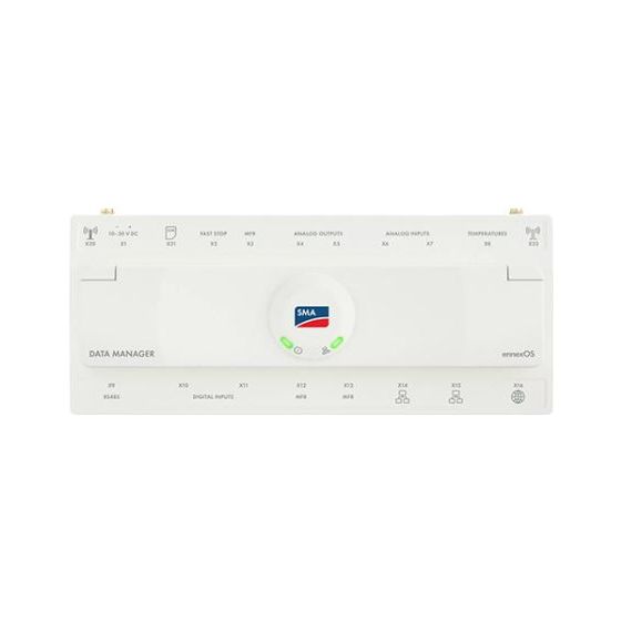 SMA Data Manager M EDMM-20, 50 Teilnehmer, 2x RS485, 216x90x68mm