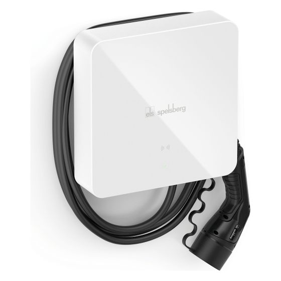 Spelsberg Wallbox Smart Pro 11kW, 11kW, 3-phasig, 5m Ladekabel, Kunststoff, Weiß
