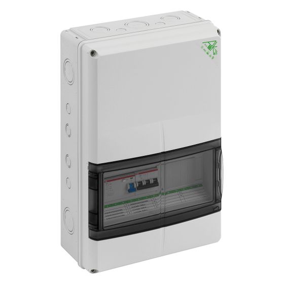 Spelsberg Kleinverteiler AK14+EMOBIL 11kW-A, 315x450x155mm, 14 Teilungseinheiten, IP65, Kunststoff, Grau