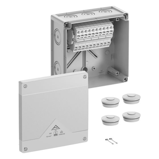 Spelsberg Abzweigkasten Abox Pro SL-102, 182x182x90mm, Grau