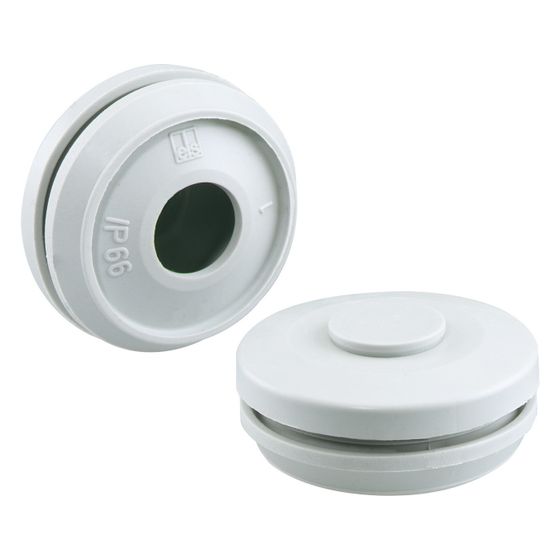 Spelsberg Doppelmembranstutzen DMS M32, 32mm IP66, Grau