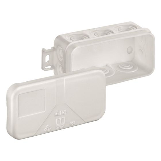Spelsberg Verbindungsdose Mini 25-L/w, 38x43x89mm, Kunststoff, weiß