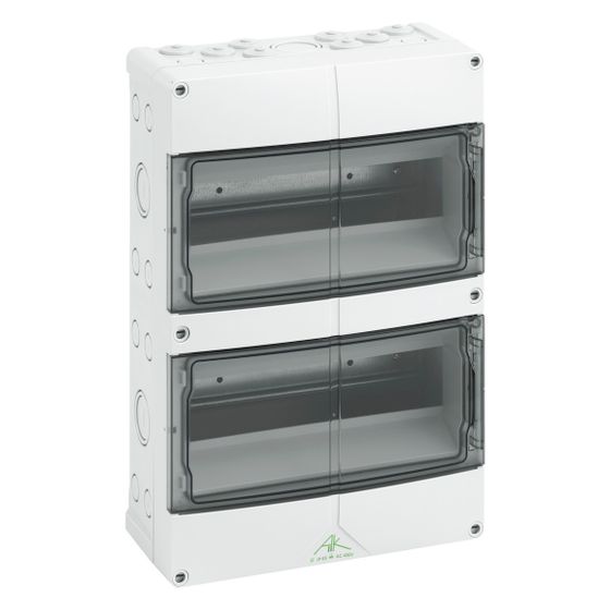 Spelsberg Kleinverteiler AKi 24, 370x250x122mm, 12TE, 2 Reihen, IP65, Kunststoff, Grau