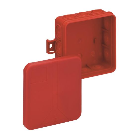 Spelsberg Verbindungskasten i 12, 85x85x37mm, Kunststoff, Rot