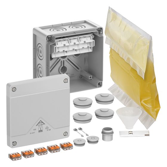 Spelsberg Verbindungskasten Abox Pro XT SL-6², 152x152x85mm, 6mm2, Grau