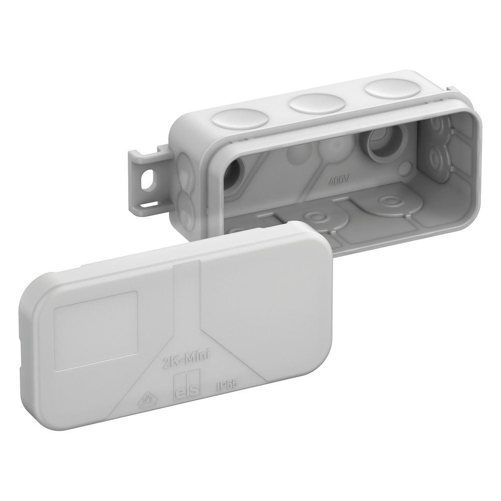 Spelsberg Verbindungskasten 2K-Mini AB-L, 89x43x38mm IP55 400V 12 Einführungen, Kun... SPELSBERG-34590801 4013902642595 (Abb. 2)