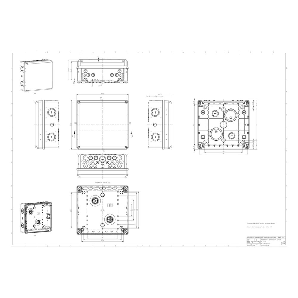 Spelsberg Leergehäuse AK 14 L-g, 300x315x147mm, IP65, IK08, Kunststoff, Grau... SPELSBERG-73341001 4013902575633 (Abb. 2)